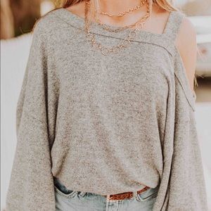 Free People off the shoulder sweater